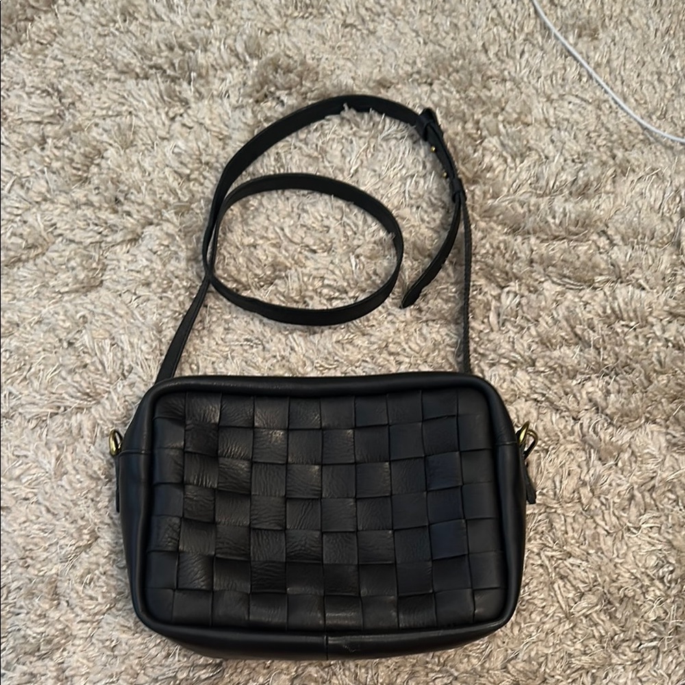 NWT Madewell Woven Transport Camera Bag Large